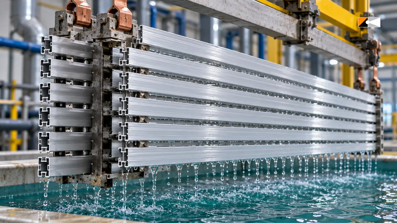 โรงงานผลิตอลูมิเนียมเส้น - เสริมคุณสมบัติพื้นผิวด้วยการชุบอโนไดซ์ (Anodizing)
